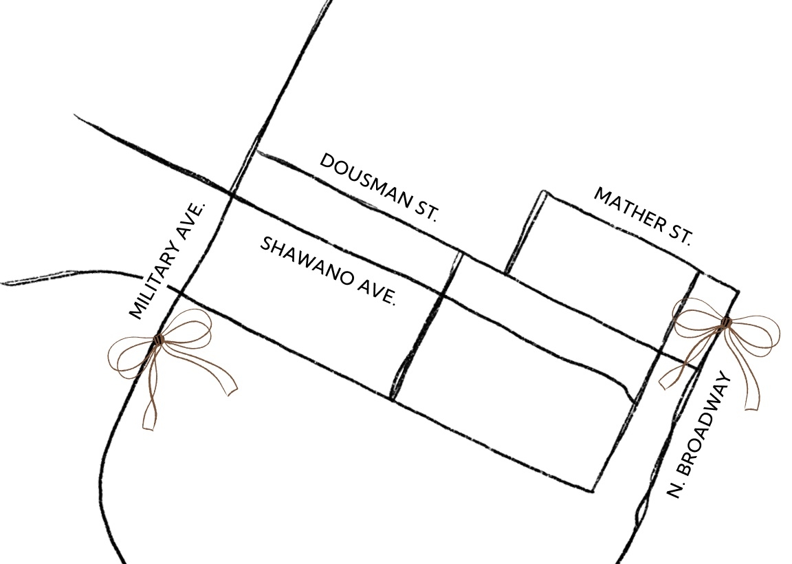 Picture of the map with our store location