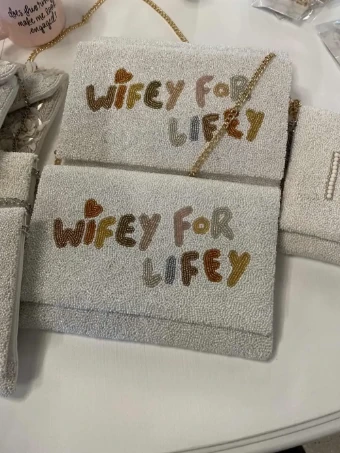 Faire wifey for lifey clutch #0 thumbnail