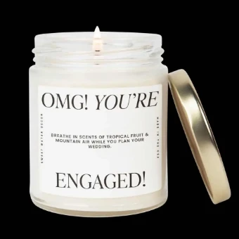 Sweet Water Decor OMG You're Engaged Candle #0 thumbnail
