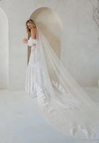 Colby John Shana Veil #0 Ivory thumbnail