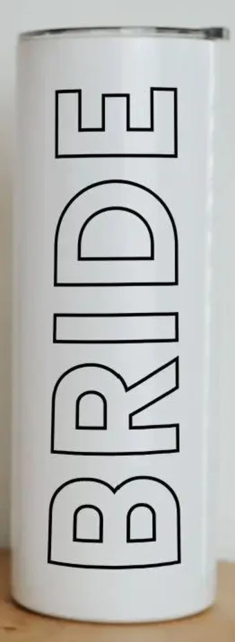 Heirloom Bridal Company HB Metal Bride Tumbler #0 default thumbnail