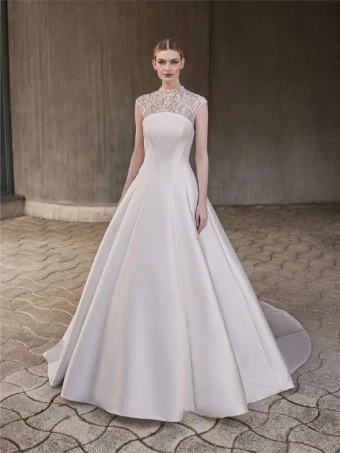 Pronovias TTK7218 #0 Off-White thumbnail