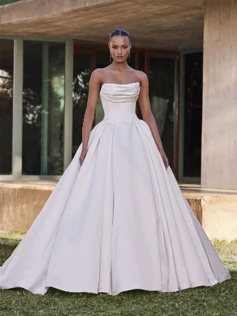 Pronovias TTK7213 #0 Off-White thumbnail