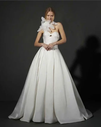 Pronovias TTK7203 #0 Off-White thumbnail
