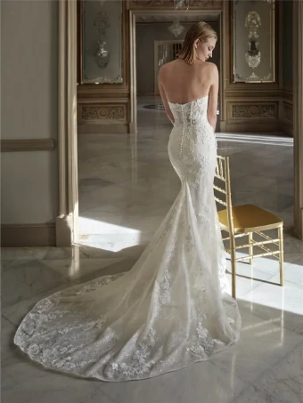Pronovias TTK7214 #2 Off White/Champagne thumbnail