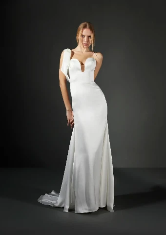 Pronovias TTK7197 #0 Off-White thumbnail