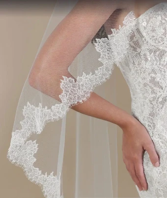 BelAire Bridal BA V7900 #1 Ivory thumbnail