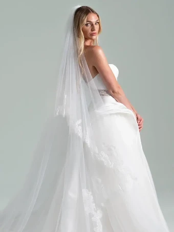 Hayley Paige HP V001 #1 Ivory thumbnail