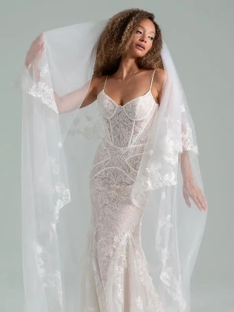 Hayley Paige HP V006 #0 Ivory thumbnail