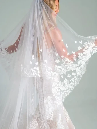 Hayley Paige HP V008 #1 Ivory thumbnail