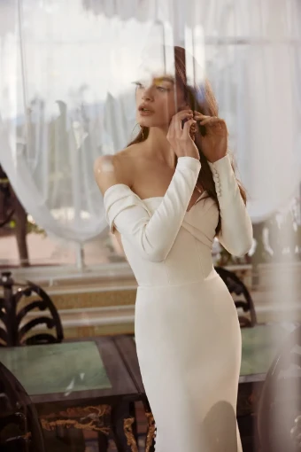 Justin Alexander Imogene / 88387 #2 Ivory/Latte thumbnail