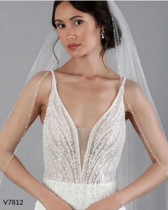 BelAire Bridal BA V7812C #0 Ivory thumbnail