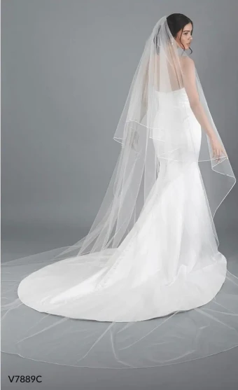 BelAire Bridal BA V7889C #0 Ivory thumbnail
