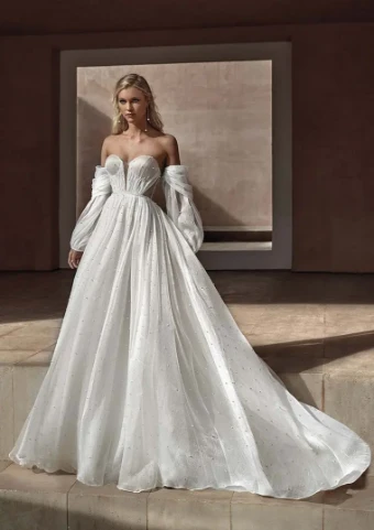 Pronovias Balia #0 Off White/Nude thumbnail