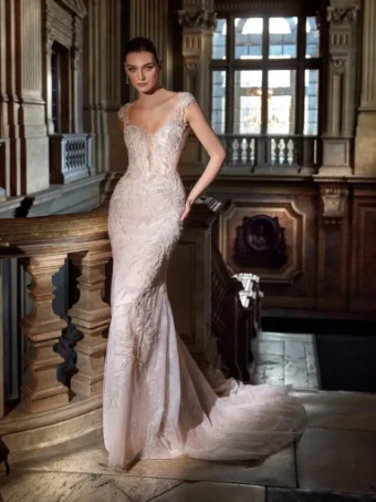 Pronovias Blaze #0 Off White/Champagne/Nude thumbnail