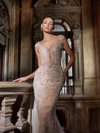 Pronovias Blaze #1 Off White/Champagne/Nude thumbnail