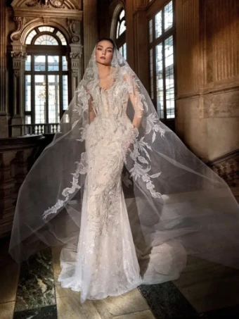 Pronovias Blaze #4 Off White/Champagne/Nude thumbnail