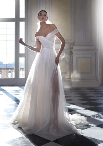 Pronovias Ida #0 Off-White/Light Beige thumbnail