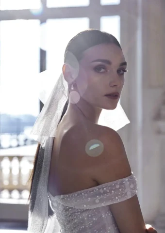 Pronovias Ida #1 Off-White/Light Beige thumbnail