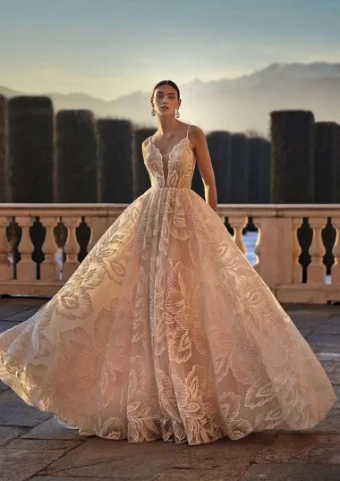Pronovias Orlanda #0 Off-White/Light Nude/Nude thumbnail