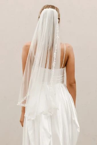 Heirloom Bridal Company V006 / Pearl Beaded Edge Veil #3 thumbnail