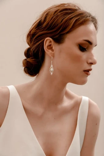 Heirloom Bridal Company HB Vintage Pearl Earring #0 default thumbnail