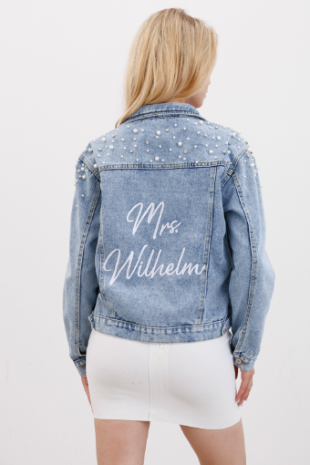 Heirloom Bridal Company Pearl and Rhinestone Denim #0 default thumbnail