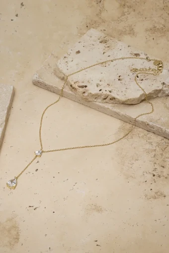 Untamed Petals Lane Pendant #1 Gold thumbnail