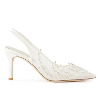 Bella Belle Shoes Anastasia #3 Ivory thumbnail