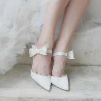 Bella Belle Shoes Brooke #2 Ivory thumbnail