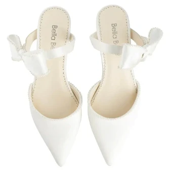 Bella Belle Shoes Brooke #1 Ivory thumbnail