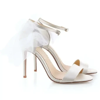 Bella Belle Shoes Elise #4 Ivory thumbnail