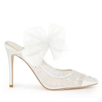 Bella Belle Shoes Eloise #5 Ivory thumbnail