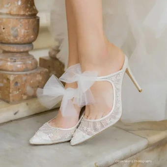 Bella Belle Shoes Eloise #3 Ivory thumbnail