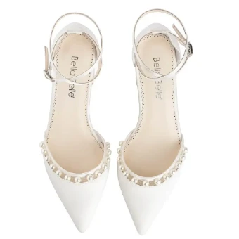 Bella Belle Shoes Emery #3 Ivory thumbnail