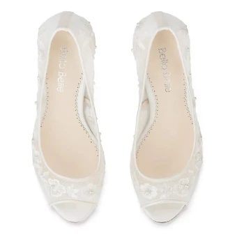 Bella Belle Shoes Emily #1 Ivory thumbnail