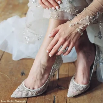 Bella Belle Shoes Evelyn #3 Ivory thumbnail