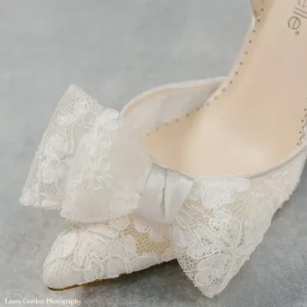 Bella Belle Shoes Fiorella #3 Ivory thumbnail