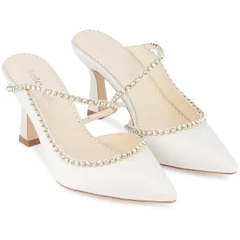 Bella Belle Shoes Hadley #3 Ivory thumbnail