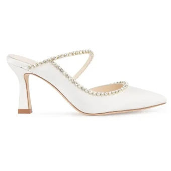 Bella Belle Shoes Hadley #4 Ivory thumbnail