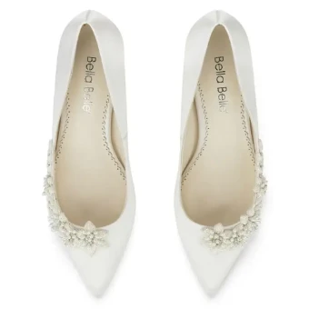 Bella Belle Shoes Iris #4 Ivory thumbnail