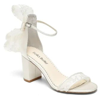 Bella Belle Shoes Laurie #3 Ivory thumbnail