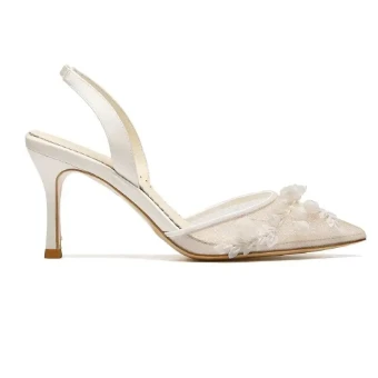 Bella Belle Shoes Libby #5 Ivory thumbnail