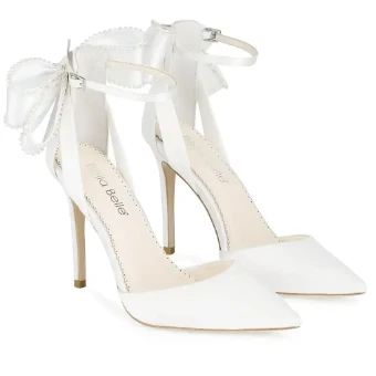 Bella Belle Shoes Mirabelle #5 Ivory thumbnail
