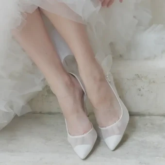 Bella Belle Shoes Rae #2 Ivory thumbnail