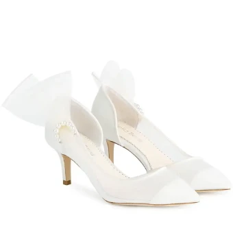 Bella Belle Shoes Rae #3 Ivory thumbnail