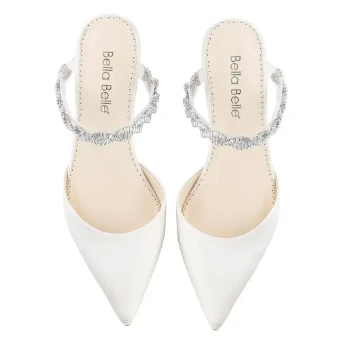 Bella Belle Shoes Wren #4 Ivory thumbnail