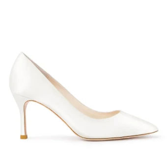 Bella Belle Shoes Diana #3 Ivory thumbnail