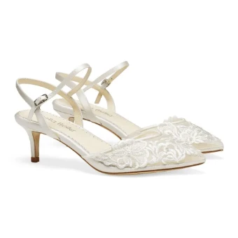 Bella Belle Shoes Mina #6 Ivory thumbnail