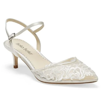 Bella Belle Shoes Mina #5 Ivory thumbnail